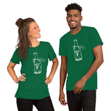 Time in a Bottle Unisex T-Shirt + House Of HaHa Best Cool Funniest Funny Gifts