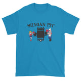 Shagan Pit Logo Short Sleeve T-Shirt + House Of HaHa Best Cool Funniest Funny Gifts