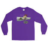 April in New York TMNT Are You a Ninja? Sewer Turtle Men's Long Sleeve T-Shirt + House Of HaHa Best Cool Funniest Funny Gifts