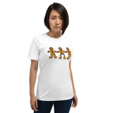 Gingerbread Men Christmas Cookies Joke T-Shirt + House Of HaHa Best Cool Funniest Funny Gifts