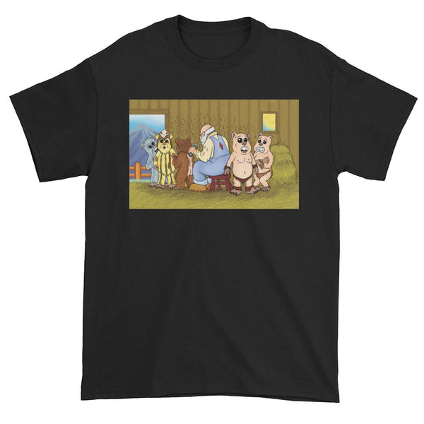 Shearing Day Men's Short Sleeve T-Shirt by Studio Fugazi + House Of HaHa Best Cool Funniest Funny Gifts