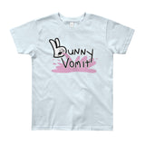 Bunny Vomit Logo Youth Short Sleeve T-Shirt -Made in USA - House Of HaHa