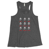 Moods Cylon Emotion Chart Mashup Parody Women's Flowy Racerback Tank + House Of HaHa Best Cool Funniest Funny Gifts