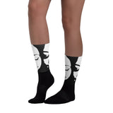 Black foot socks + House Of HaHa Best Cool Funniest Funny Gifts