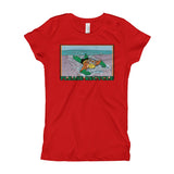 Please Recycle Girl's Princess Aquaman Parody Kids T-Shirt - House Of HaHa