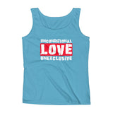 Unconditional Love Unexclusive Family Unity Peace Ladies' Tank Top + House Of HaHa Best Cool Funniest Funny Gifts