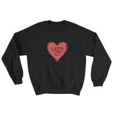 Happy VD Valentines Day Heart STD Holiday Humor Sweatshirt + House Of HaHa Best Cool Funniest Funny Gifts