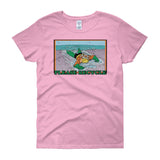 Please Recycle Women's Short Sleeve Aquaman Parody T-Shirt - House Of HaHa