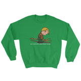Why's Everybody Always Picking On Me? Aquaman Charlie Brown Mash-Up Men's Sweatshirt - House Of HaHa
