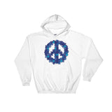 Puzzle Peace Sign Autism Spectrum Asperger Awareness Heavy Hooded Hoodie Sweatshirt + House Of HaHa Best Cool Funniest Funny Gifts
