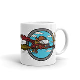 Wizard Flying Ace Ceramic Coffee Mug + House Of HaHa Best Cool Funniest Funny Gifts