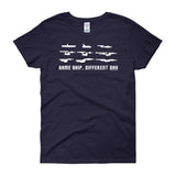 Same Ship Different Day Star Trek Enterprise Parody Fan Homage Women's Short Sleeve T-Shirt + House Of HaHa Best Cool Funniest Funny Gifts