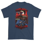 GOT-HAM Knights Batman Gotham Pig Parody Mash-Up Mens Short Sleeve T-Shirt by Aaron Gardy + House Of HaHa Best Cool Funniest Funny Gifts