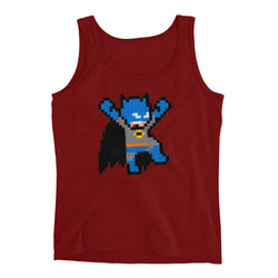 Batman Perler Art Ladies' Tank Top by Silva Linings + House Of HaHa Best Cool Funniest Funny Gifts