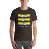 Born to Ride Sand Lake Oregon Dunes ATV Short-Sleeve Unisex T-Shirt + House Of HaHa Best Cool Funniest Funny Gifts