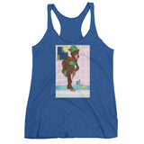 Werewolf Shaving in the Shower Women's Tank Top + House Of HaHa Best Cool Funniest Funny Gifts