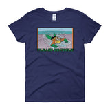 Please Recycle Women's Short Sleeve Aquaman Parody T-Shirt - House Of HaHa