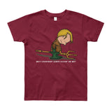 Why's Everybody Always Picking On Me? Aquaman Charlie Brown Youth T-Shirt - Made in USA - House Of HaHa