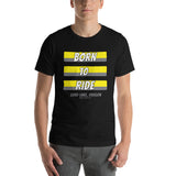 Born to Ride Sand Lake Oregon Dunes ATV Short-Sleeve Unisex T-Shirt + House Of HaHa Best Cool Funniest Funny Gifts