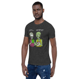 Vegan Zombie Unisex T-Shirt + House Of HaHa Best Cool Funniest Funny Gifts