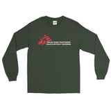 Ninjas without Borders Martial Arts Ninjutsu Fighter Men's Long Sleeve T-Shirt + House Of HaHa Best Cool Funniest Funny Gifts