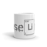 BaseLine Lithium Bipolar Awareness Ceramic Coffee Mug + House Of HaHa Best Cool Funniest Funny Gifts