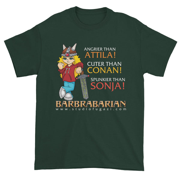 Barbrabarian Men's Short Sleeve T-Shirt + House Of HaHa Best Cool Funniest Funny Gifts