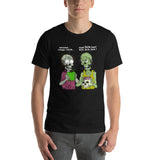 Vegan Zombie Unisex T-Shirt + House Of HaHa Best Cool Funniest Funny Gifts