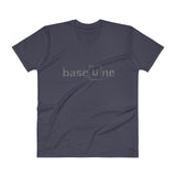 BaseLine Lithium Bipolar Awareness Men's V-Neck T-Shirt + House Of HaHa Best Cool Funniest Funny Gifts