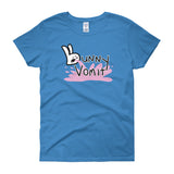 Bunny Vomit Logo Women's Short Sleeve T-Shirt - House Of HaHa