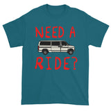 Need A Ride Creepy Candy Van T-Shirt + House Of HaHa Best Cool Funniest Funny Gifts