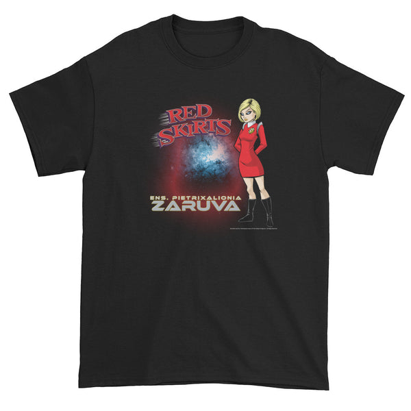 Red Skirts: Ensign Zaruva Men's Short Sleeve T-Shirt + House Of HaHa Best Cool Funniest Funny Gifts