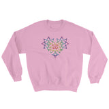 Rainbow Female Gender Venus Symbol Heart Love Unity Sweatshirt + House Of HaHa Best Cool Funniest Funny Gifts