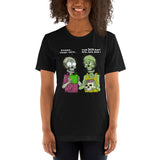 Vegan Zombie Unisex T-Shirt + House Of HaHa Best Cool Funniest Funny Gifts