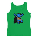 Batman Perler Art Ladies' Tank Top by Silva Linings + House Of HaHa Best Cool Funniest Funny Gifts