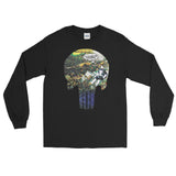 I'd Rather Be Punishing Men's Long Sleeve Punisher Fishing T-Shirt + House Of HaHa Best Cool Funniest Funny Gifts