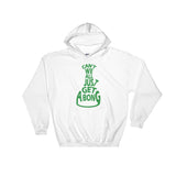 Can't We All Just Get a Bong Men's Heavy Hooded Hoodie Sweatshirt + House Of HaHa Best Cool Funniest Funny Gifts