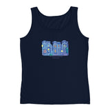 My Three Loves San Francisco Ladies' Tank Top by Nathalie Fabri + House Of HaHa Best Cool Funniest Funny Gifts