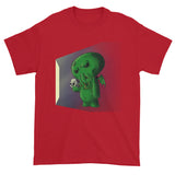 Midnight Snack Chibi Cthulhu Men's Short Sleeve T-shirt + House Of HaHa Best Cool Funniest Funny Gifts