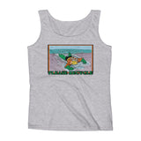 Please Recycle Ladies' Aquaman Parody Tank Top - House Of HaHa