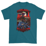 GOT-HAM Knights Batman Gotham Pig Parody Mash-Up Mens Short Sleeve T-Shirt by Aaron Gardy + House Of HaHa Best Cool Funniest Funny Gifts