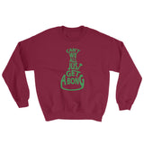 Can't We All Just Get a Bong Men's Cannabis Sweatshirt + House Of HaHa Best Cool Funniest Funny Gifts