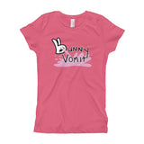 Bunny Vomit Log Girl's Princess T-Shirt - House Of HaHa