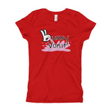 Bunny Vomit Log Girl's Princess T-Shirt - House Of HaHa