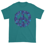 Puzzle Peace Sign Autism Spectrum Aspergers Awareness Men's Short Sleeve T-shirt + House Of HaHa Best Cool Funniest Funny Gifts