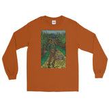Walkers Of Oz: Zombie Wizard of Oz Cornfield Parody  Men's Long Sleeve T-Shirt + House Of HaHa Best Cool Funniest Funny Gifts