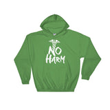 No Harm Caduceus EMT Paramedic Medical Symbol Hooded Sweatshirt + House Of HaHa Best Cool Funniest Funny Gifts