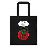 I am Fruit Tomato Guardians Groot Mashup Parody Tote Bag + House Of HaHa Best Cool Funniest Funny Gifts
