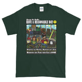 Have A Reasonable Day Camping Across America Men's Short-Sleeve T-Shirt by Aaron Gardy + House Of HaHa Best Cool Funniest Funny Gifts