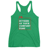 I'm Outside of Your Comfort Zone Non Conformist Women's Tank Top + House Of HaHa Best Cool Funniest Funny Gifts